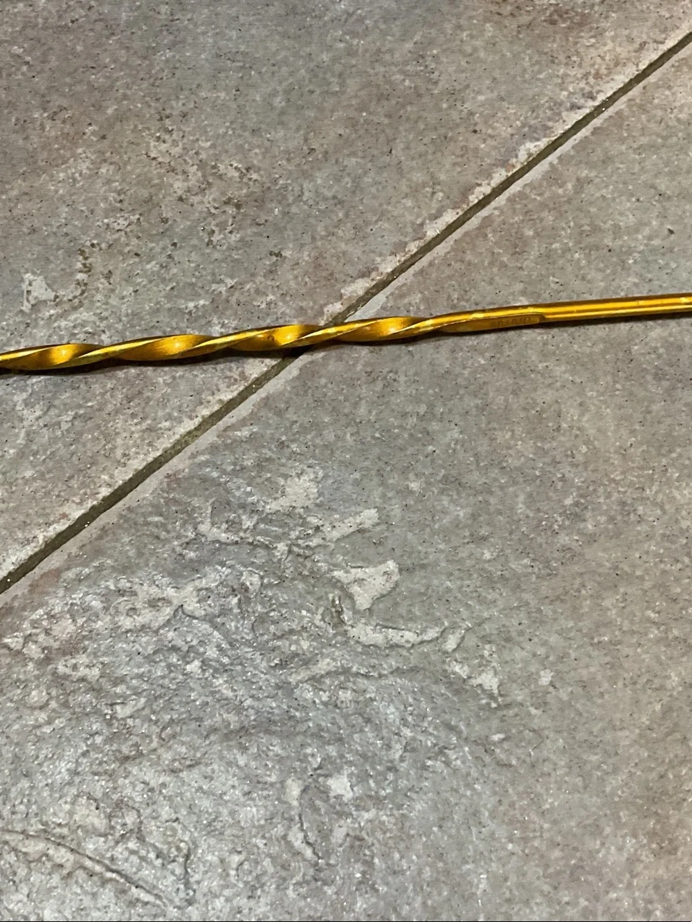 Brass-Tone Twisted Metal Candle Snuffer - Gold Finish